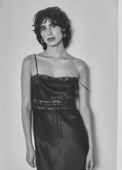Rouje Dresses<REDA dress Uni Noir