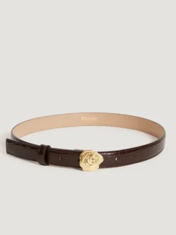 Rouje Belts<ROSO belt Chocolat