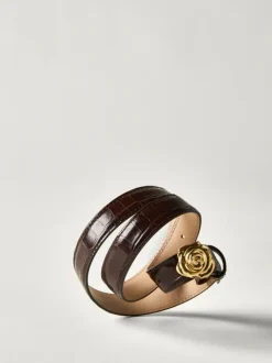 Rouje Belts<ROSO belt Chocolat