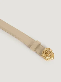 Rouje Belts<ROSO belt CUIR CREME