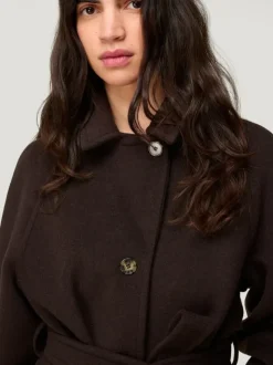 Rouje Jackets & Coats<SAMIE coat Laine Moka