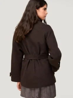 Rouje Jackets & Coats<SAMIE coat Laine Moka