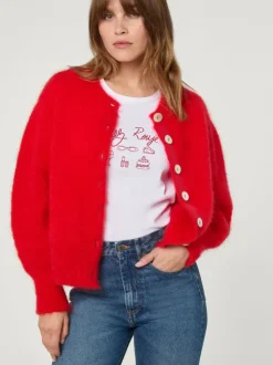 Rouje Tops<TIMEO T-shirt Chez Rouje Blanc