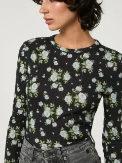 Rouje Tops<TIMOTHEE T-Shirt Jardin Secret Noir