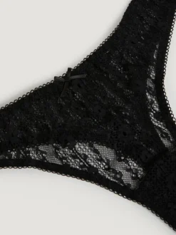 Rouje Lingerie<TULLY tanga DENTELLE NOIR