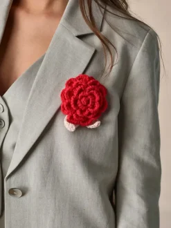 Rouje Lifestyle<YACINTHE Hair clip Uni Rouge